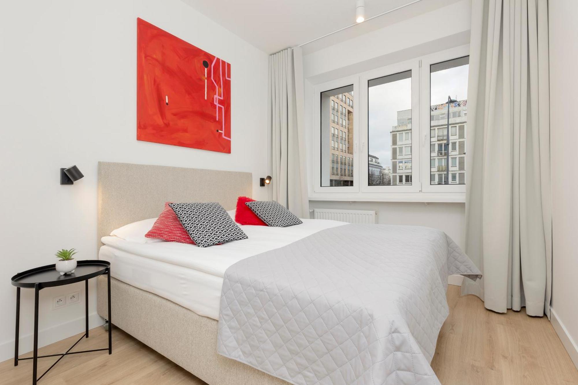 Amazing Spacious Apartments In Warsaw City Center By Noclegi Renters Bagian luar foto